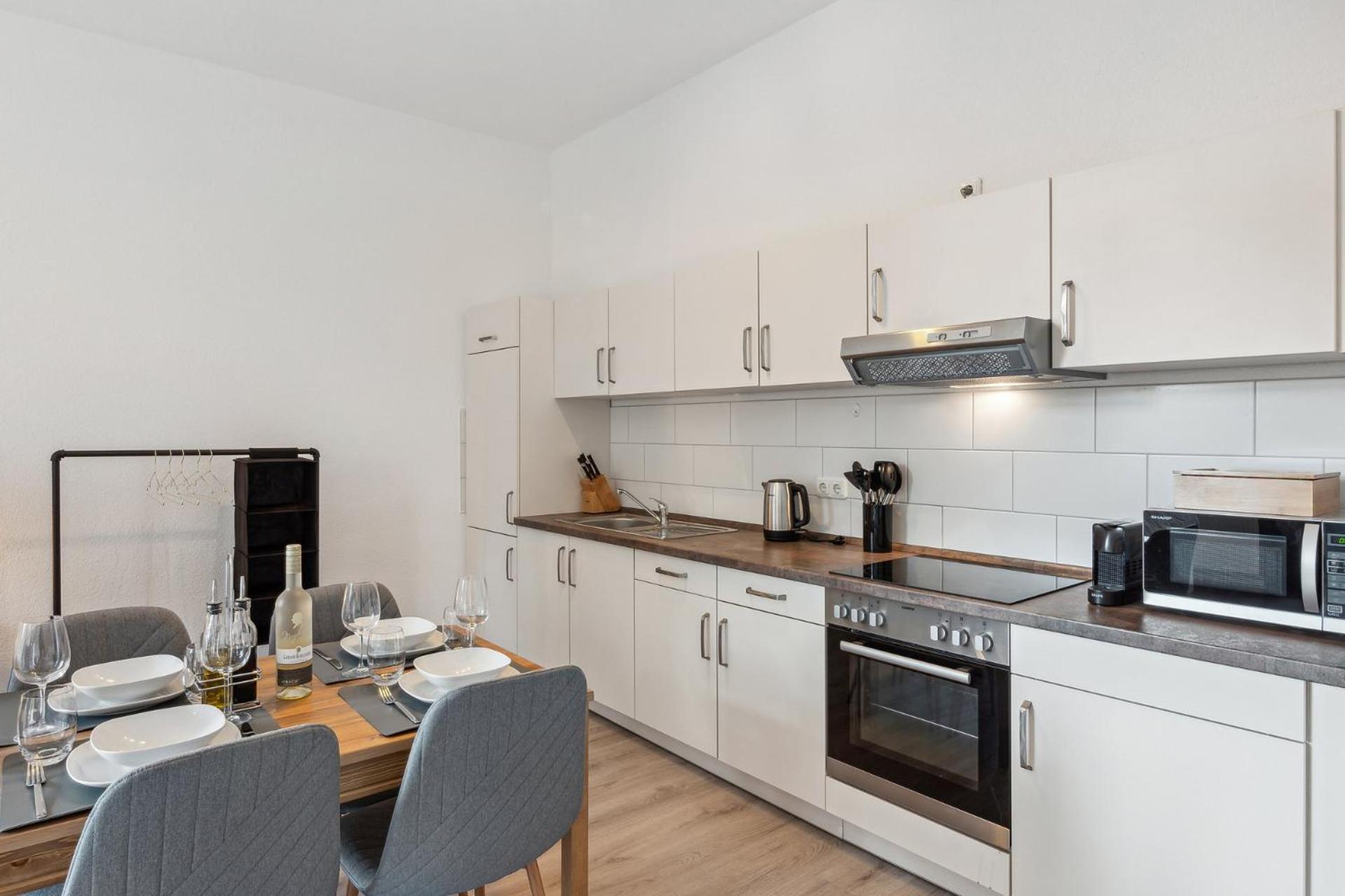 Homespace - Magdeburg - Gemuetliches Apartment Mit Balkon Exterior foto